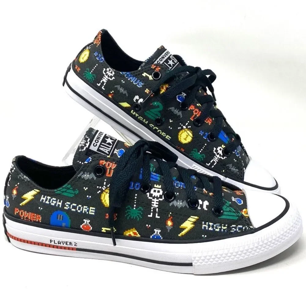 Converse Gamer Chuck Taylor All Star Low Top Little/Big Kids size 4